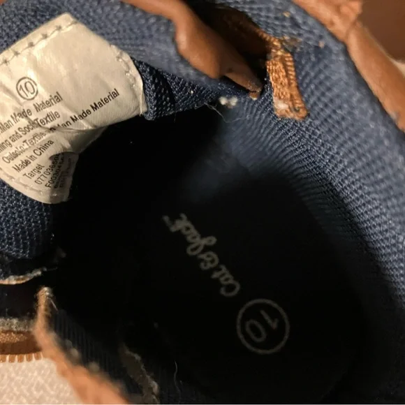 Cat & Jack Brown High-Top Sneakers - Picture 9 of 10